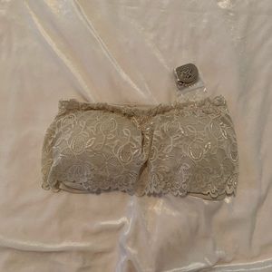 Brami’s by Kelley bandeau cream/nude bra.